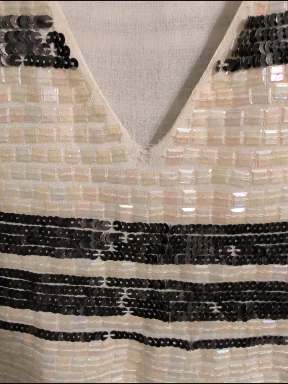 Zara Women Tango Dress Costume Club Party Sequin Silk India Sexy Fringe Medium - Picture 4 of 11